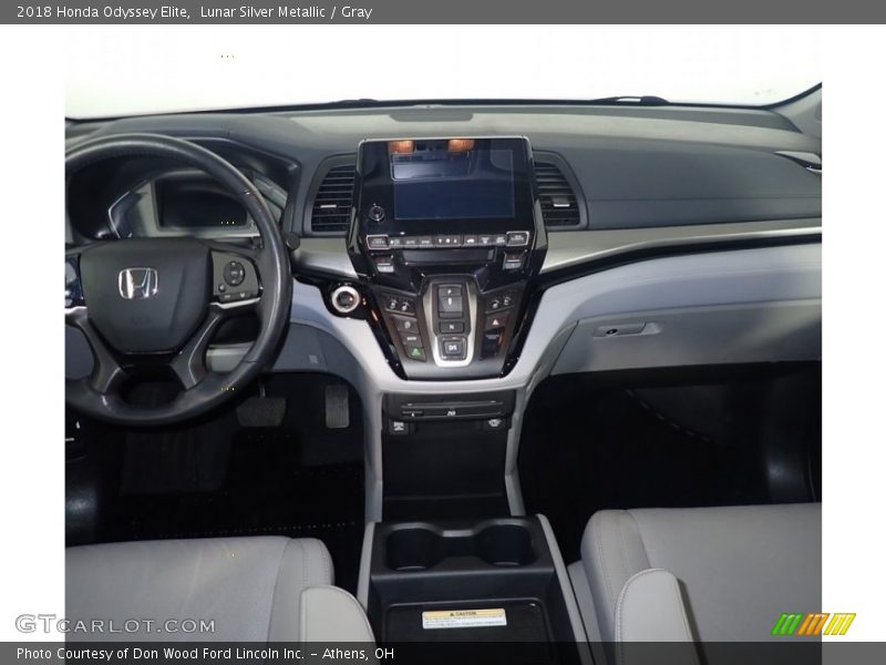 Lunar Silver Metallic / Gray 2018 Honda Odyssey Elite