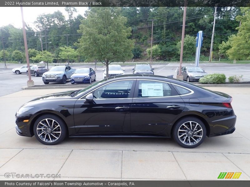 Phantom Black / Black 2022 Hyundai Sonata Limited
