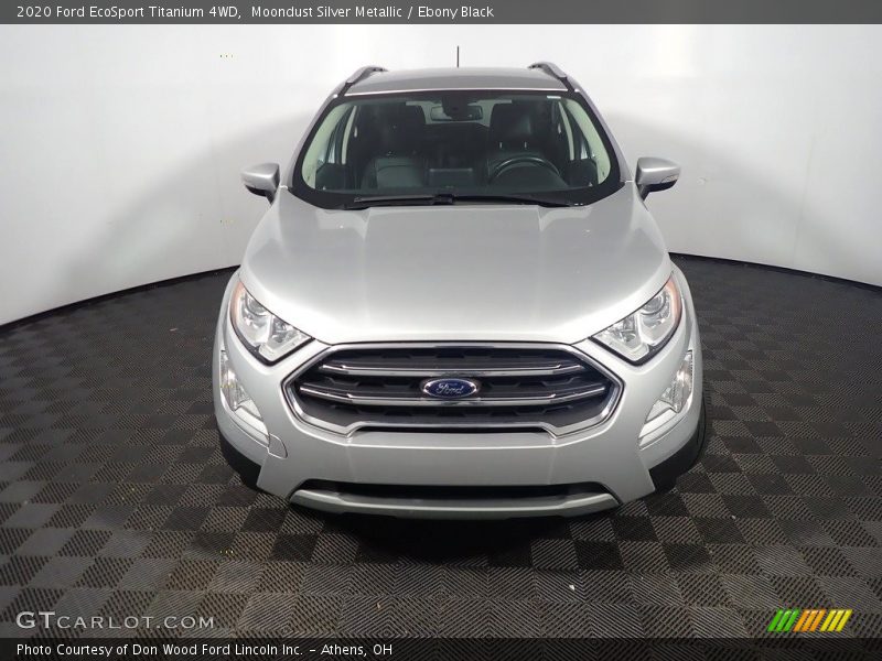 Moondust Silver Metallic / Ebony Black 2020 Ford EcoSport Titanium 4WD