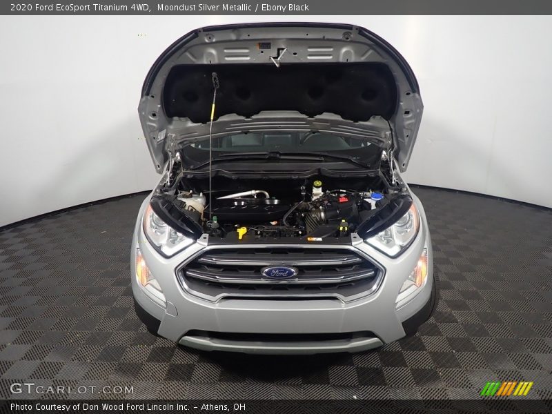 Moondust Silver Metallic / Ebony Black 2020 Ford EcoSport Titanium 4WD