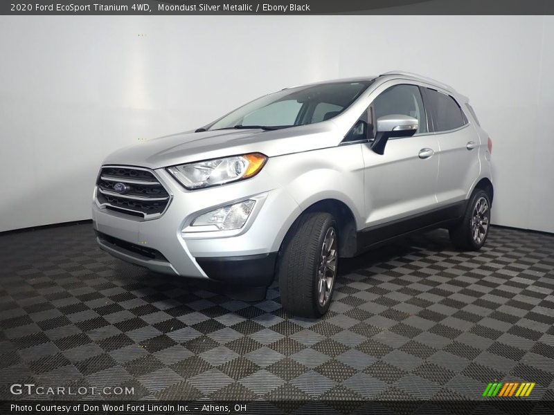 Moondust Silver Metallic / Ebony Black 2020 Ford EcoSport Titanium 4WD