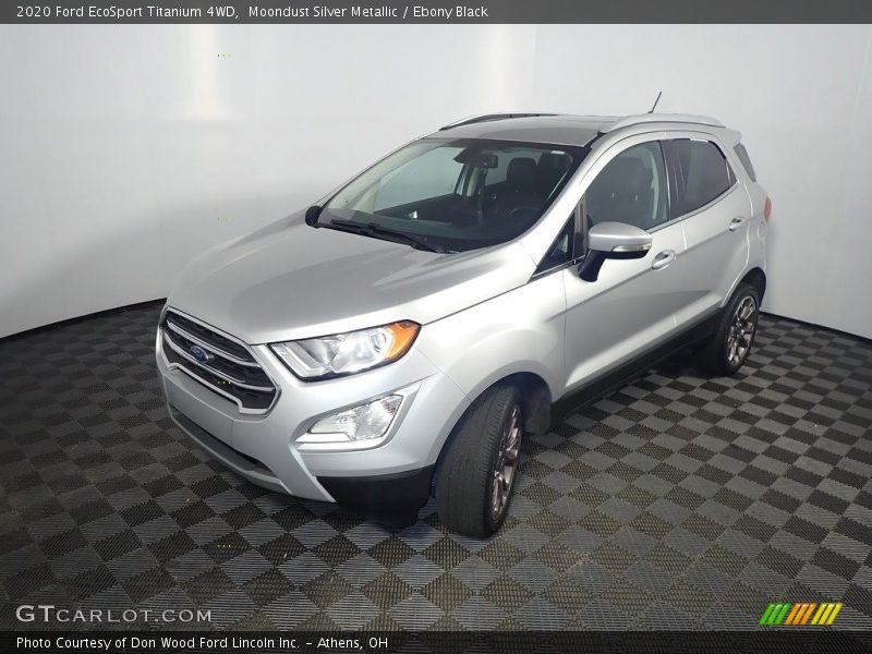 Moondust Silver Metallic / Ebony Black 2020 Ford EcoSport Titanium 4WD