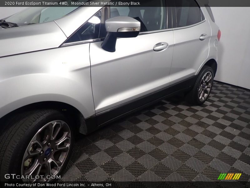 Moondust Silver Metallic / Ebony Black 2020 Ford EcoSport Titanium 4WD