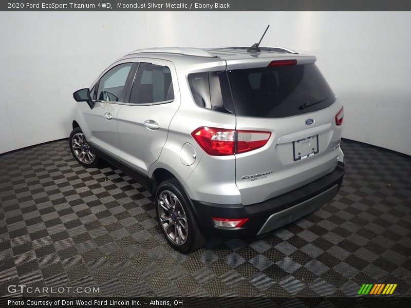 Moondust Silver Metallic / Ebony Black 2020 Ford EcoSport Titanium 4WD