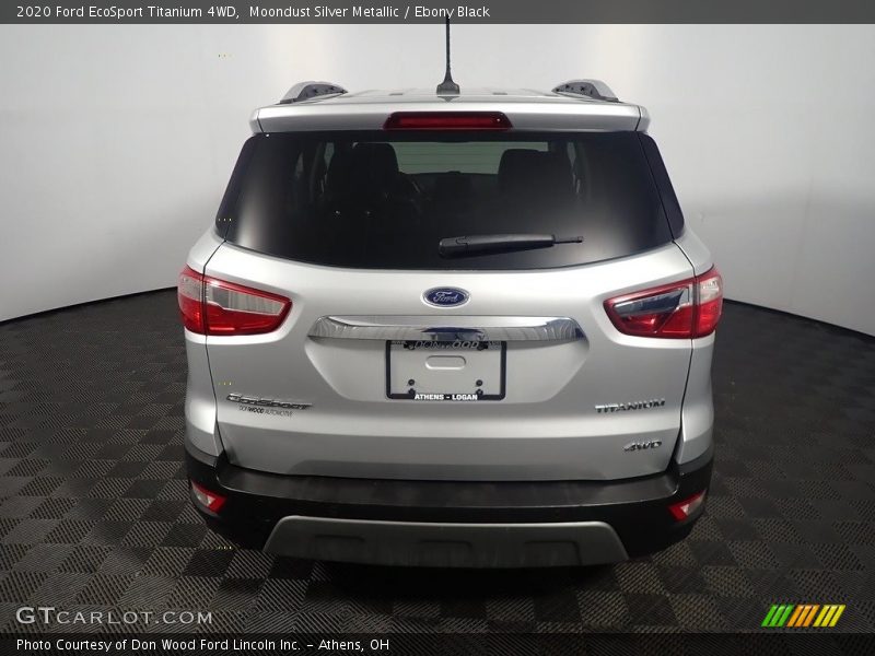 Moondust Silver Metallic / Ebony Black 2020 Ford EcoSport Titanium 4WD