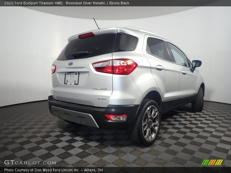 Moondust Silver Metallic / Ebony Black 2020 Ford EcoSport Titanium 4WD