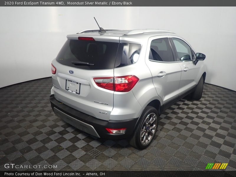 Moondust Silver Metallic / Ebony Black 2020 Ford EcoSport Titanium 4WD