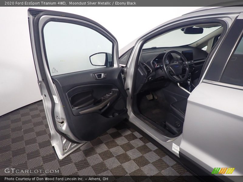 Moondust Silver Metallic / Ebony Black 2020 Ford EcoSport Titanium 4WD