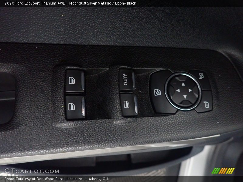 Moondust Silver Metallic / Ebony Black 2020 Ford EcoSport Titanium 4WD