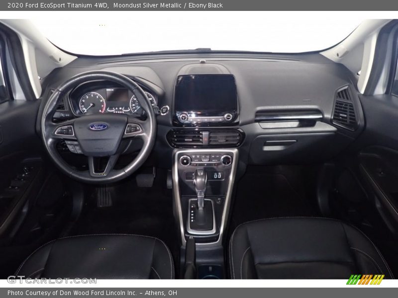 Moondust Silver Metallic / Ebony Black 2020 Ford EcoSport Titanium 4WD