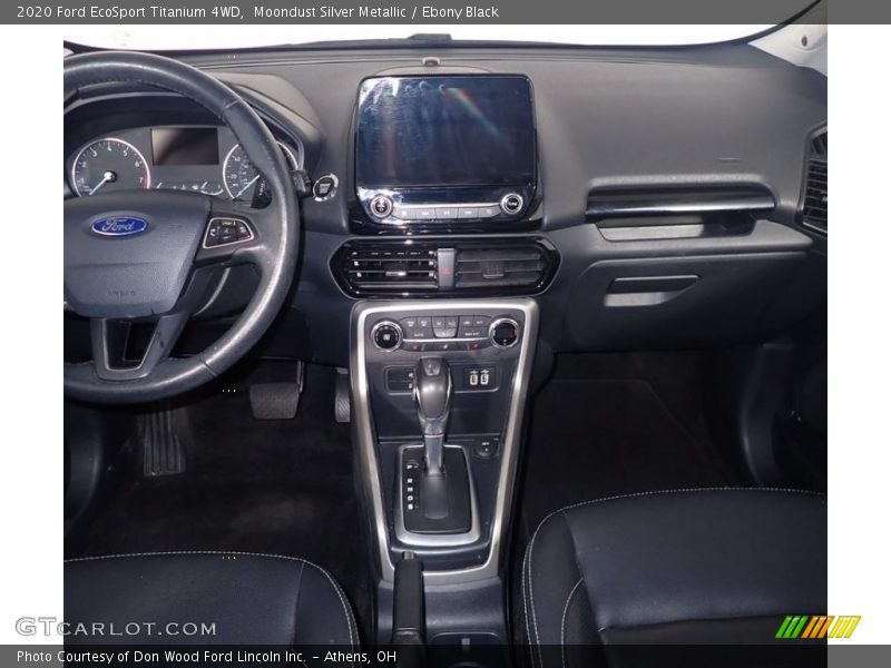 Moondust Silver Metallic / Ebony Black 2020 Ford EcoSport Titanium 4WD