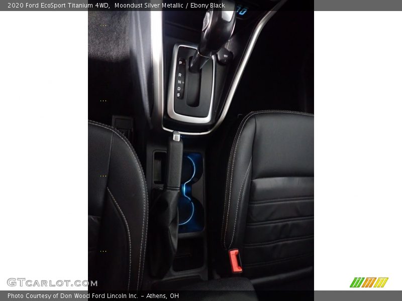 Moondust Silver Metallic / Ebony Black 2020 Ford EcoSport Titanium 4WD
