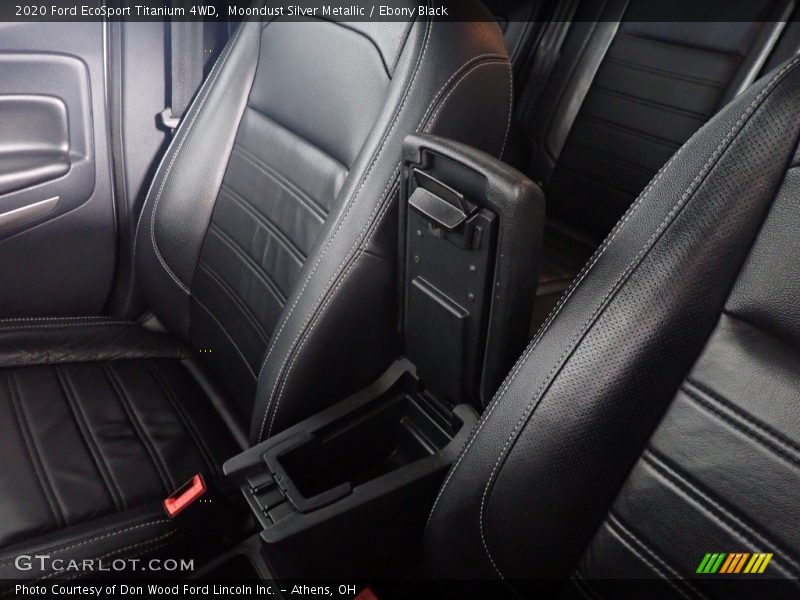 Moondust Silver Metallic / Ebony Black 2020 Ford EcoSport Titanium 4WD
