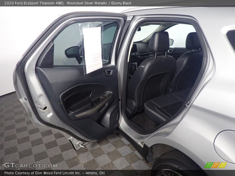Moondust Silver Metallic / Ebony Black 2020 Ford EcoSport Titanium 4WD
