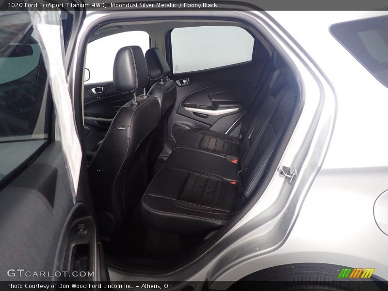 Moondust Silver Metallic / Ebony Black 2020 Ford EcoSport Titanium 4WD