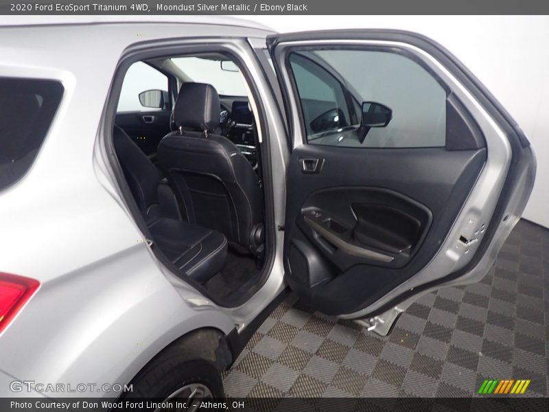 Moondust Silver Metallic / Ebony Black 2020 Ford EcoSport Titanium 4WD