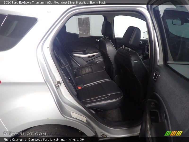 Moondust Silver Metallic / Ebony Black 2020 Ford EcoSport Titanium 4WD