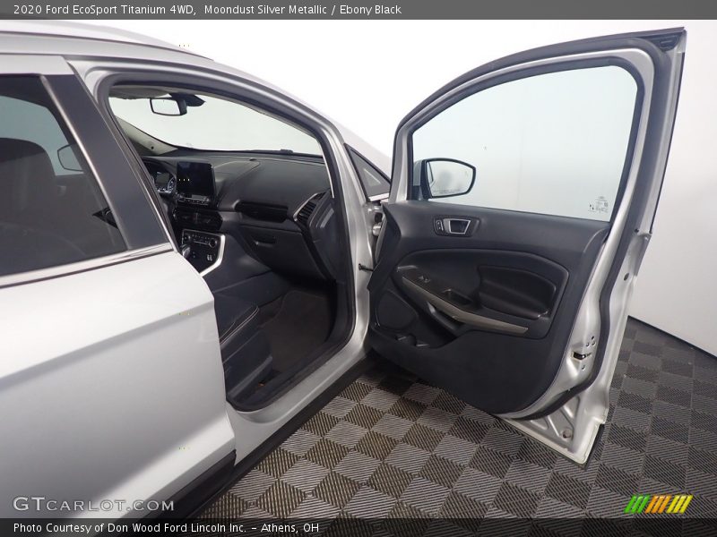Moondust Silver Metallic / Ebony Black 2020 Ford EcoSport Titanium 4WD