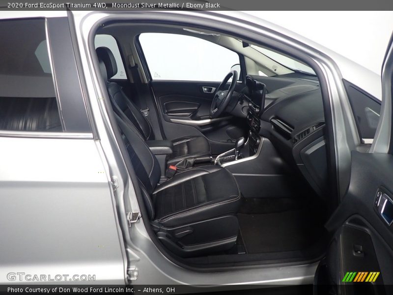 Moondust Silver Metallic / Ebony Black 2020 Ford EcoSport Titanium 4WD