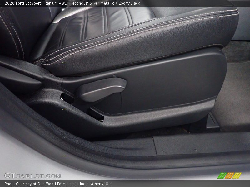 Moondust Silver Metallic / Ebony Black 2020 Ford EcoSport Titanium 4WD