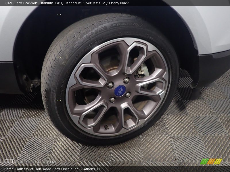 Moondust Silver Metallic / Ebony Black 2020 Ford EcoSport Titanium 4WD