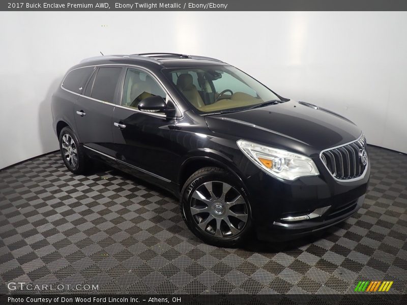 Ebony Twilight Metallic / Ebony/Ebony 2017 Buick Enclave Premium AWD