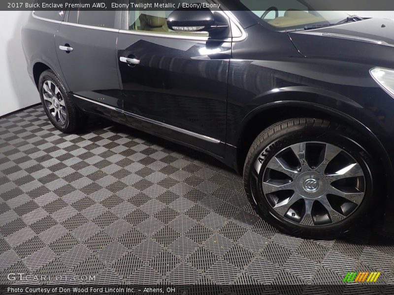 Ebony Twilight Metallic / Ebony/Ebony 2017 Buick Enclave Premium AWD