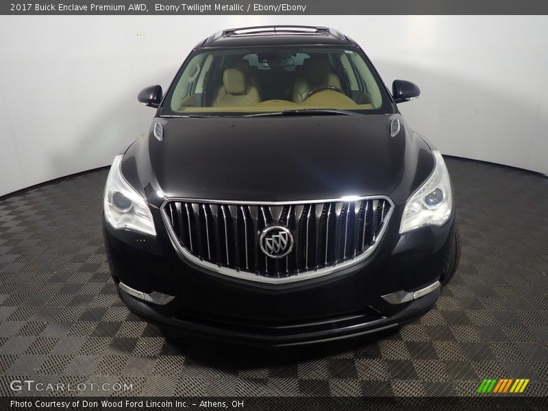 Ebony Twilight Metallic / Ebony/Ebony 2017 Buick Enclave Premium AWD