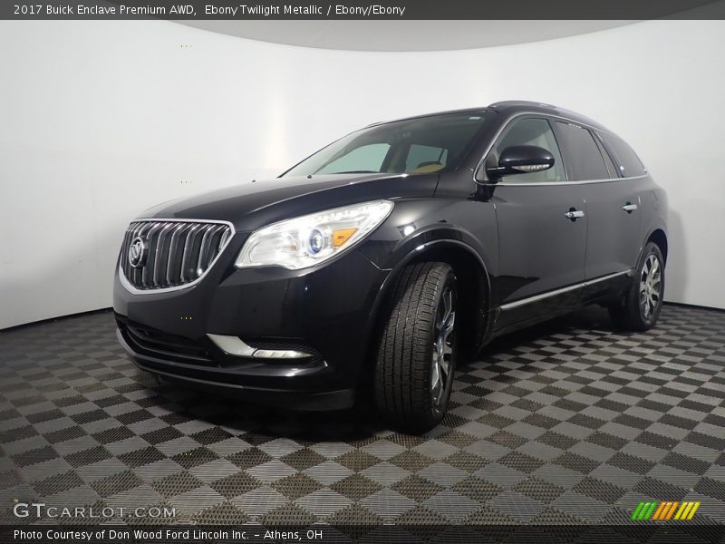 Ebony Twilight Metallic / Ebony/Ebony 2017 Buick Enclave Premium AWD