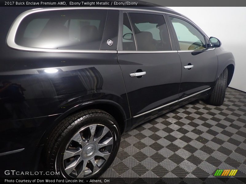 Ebony Twilight Metallic / Ebony/Ebony 2017 Buick Enclave Premium AWD