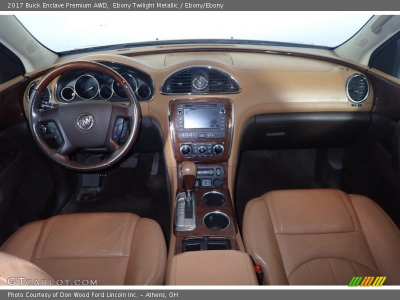 Ebony Twilight Metallic / Ebony/Ebony 2017 Buick Enclave Premium AWD