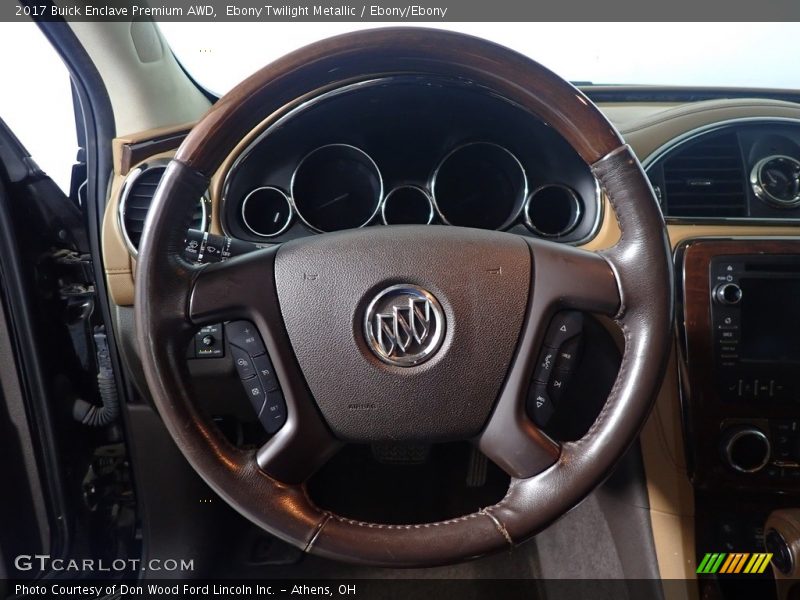 Ebony Twilight Metallic / Ebony/Ebony 2017 Buick Enclave Premium AWD