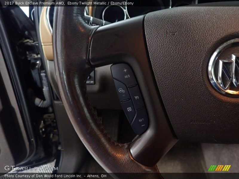 Ebony Twilight Metallic / Ebony/Ebony 2017 Buick Enclave Premium AWD