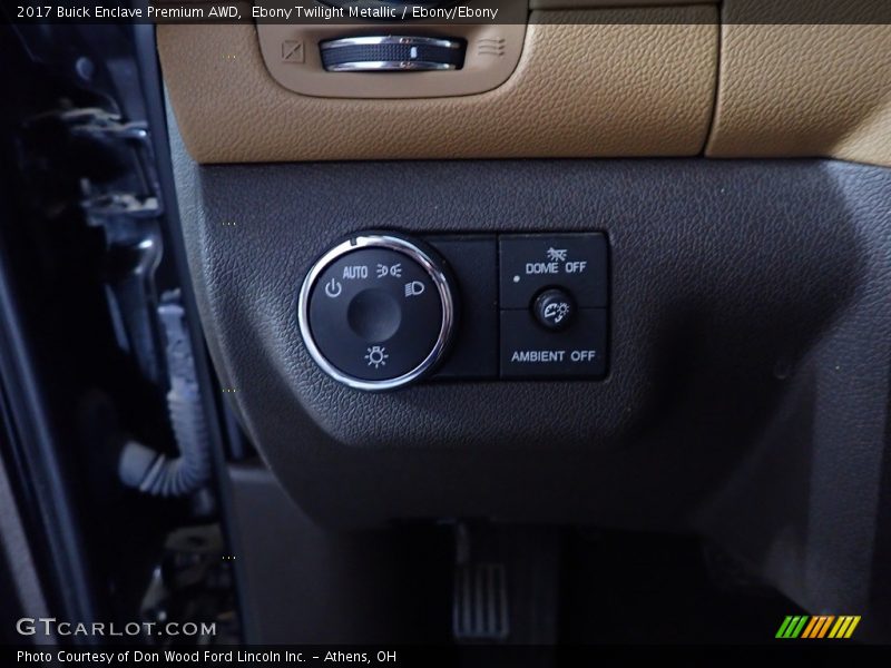 Ebony Twilight Metallic / Ebony/Ebony 2017 Buick Enclave Premium AWD