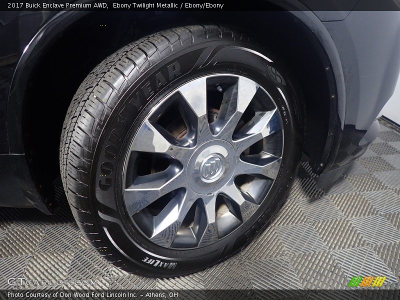 Ebony Twilight Metallic / Ebony/Ebony 2017 Buick Enclave Premium AWD