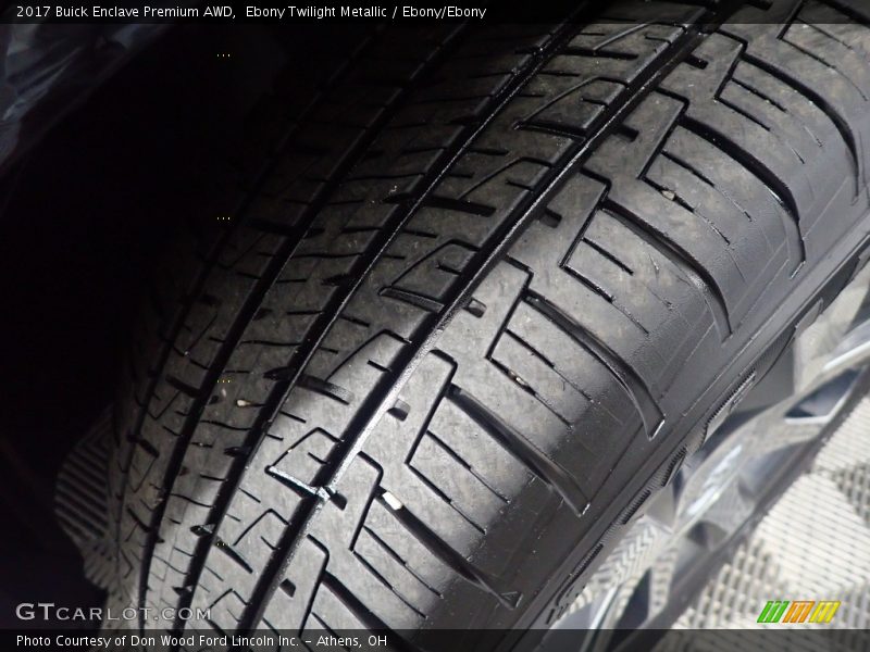 Ebony Twilight Metallic / Ebony/Ebony 2017 Buick Enclave Premium AWD