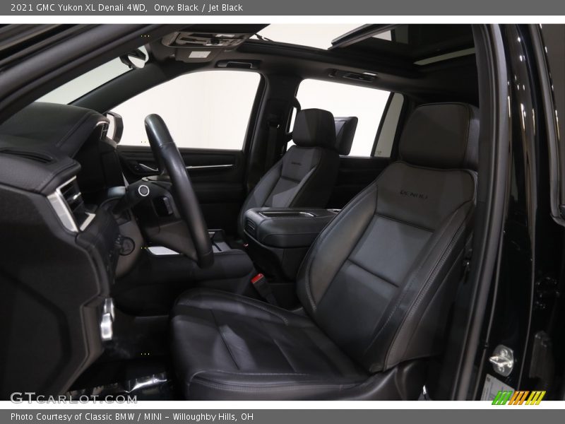 Front Seat of 2021 Yukon XL Denali 4WD