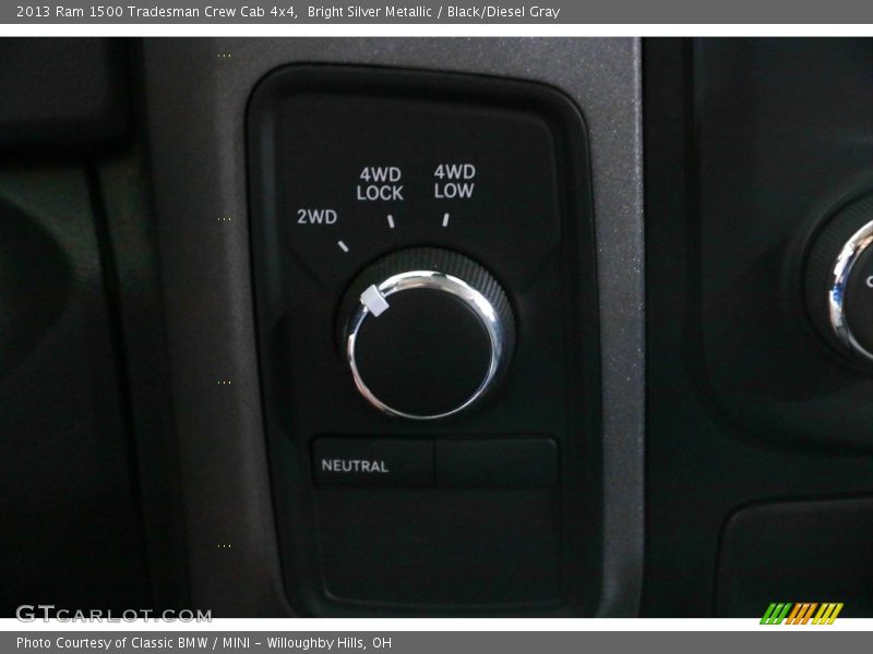 Controls of 2013 1500 Tradesman Crew Cab 4x4