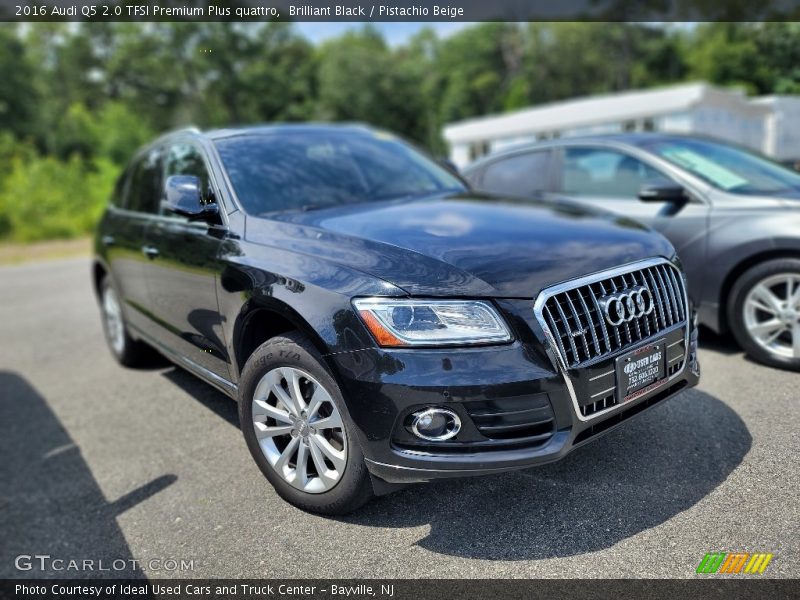 Brilliant Black / Pistachio Beige 2016 Audi Q5 2.0 TFSI Premium Plus quattro