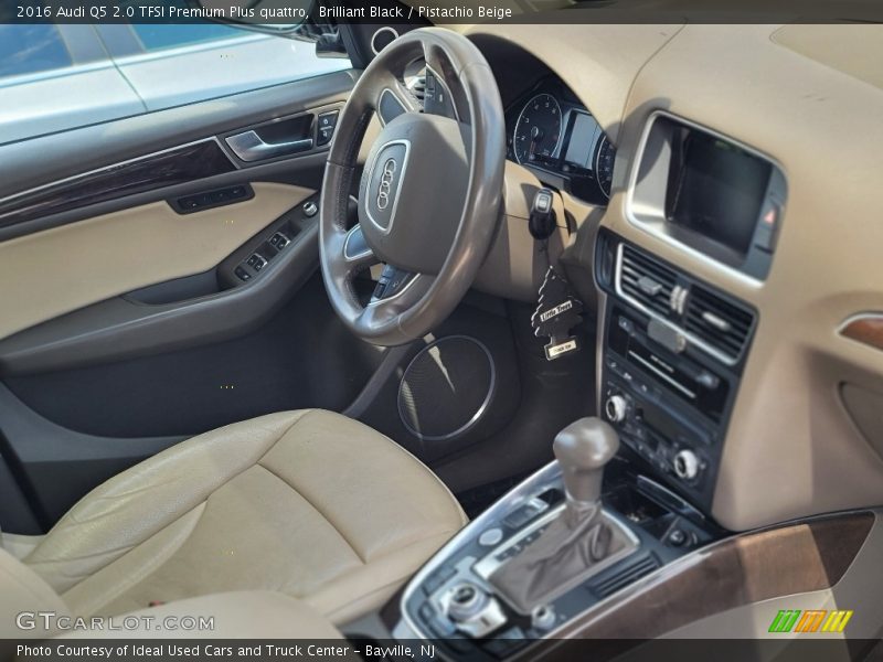Brilliant Black / Pistachio Beige 2016 Audi Q5 2.0 TFSI Premium Plus quattro