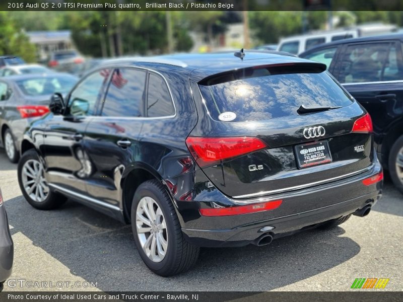 Brilliant Black / Pistachio Beige 2016 Audi Q5 2.0 TFSI Premium Plus quattro