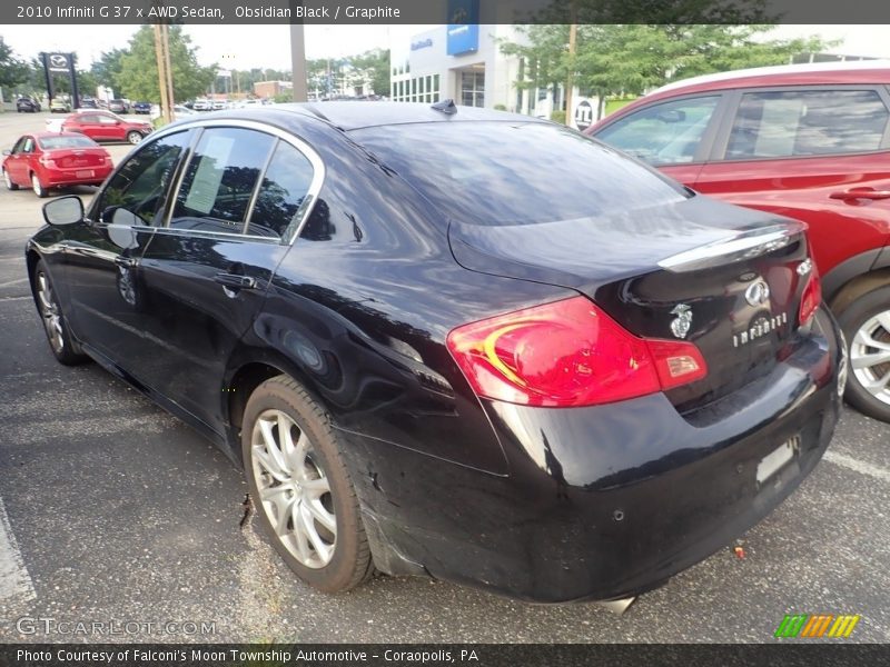 Obsidian Black / Graphite 2010 Infiniti G 37 x AWD Sedan