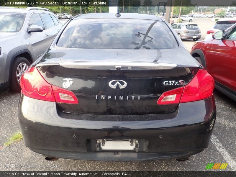 Obsidian Black / Graphite 2010 Infiniti G 37 x AWD Sedan