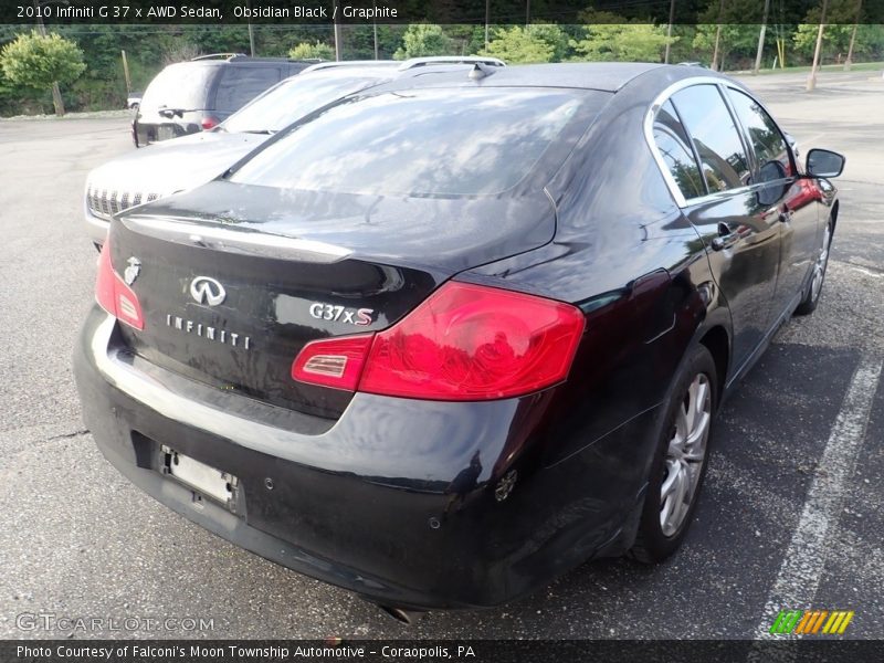 Obsidian Black / Graphite 2010 Infiniti G 37 x AWD Sedan