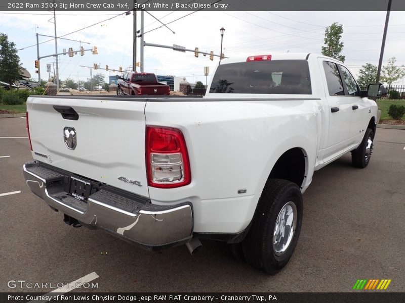 Bright White / Black/Diesel Gray 2022 Ram 3500 Big Horn Crew Cab 4x4