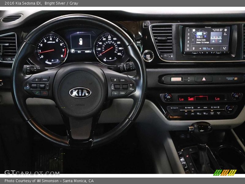 Controls of 2016 Sedona EX