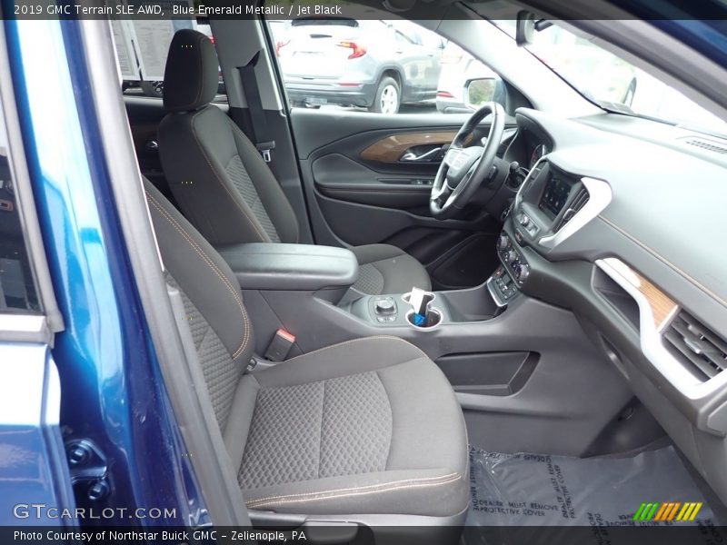 Blue Emerald Metallic / Jet Black 2019 GMC Terrain SLE AWD