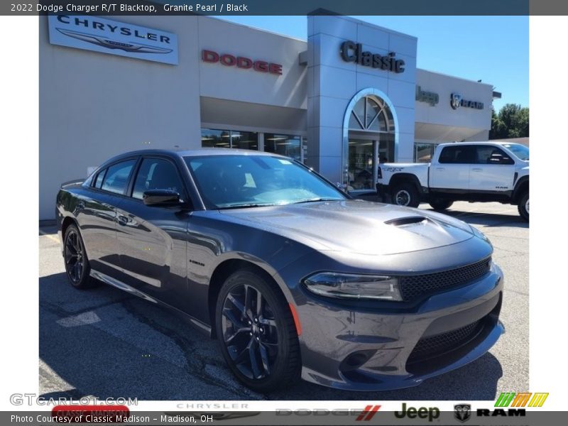 Granite Pearl / Black 2022 Dodge Charger R/T Blacktop