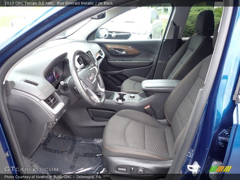 Blue Emerald Metallic / Jet Black 2019 GMC Terrain SLE AWD