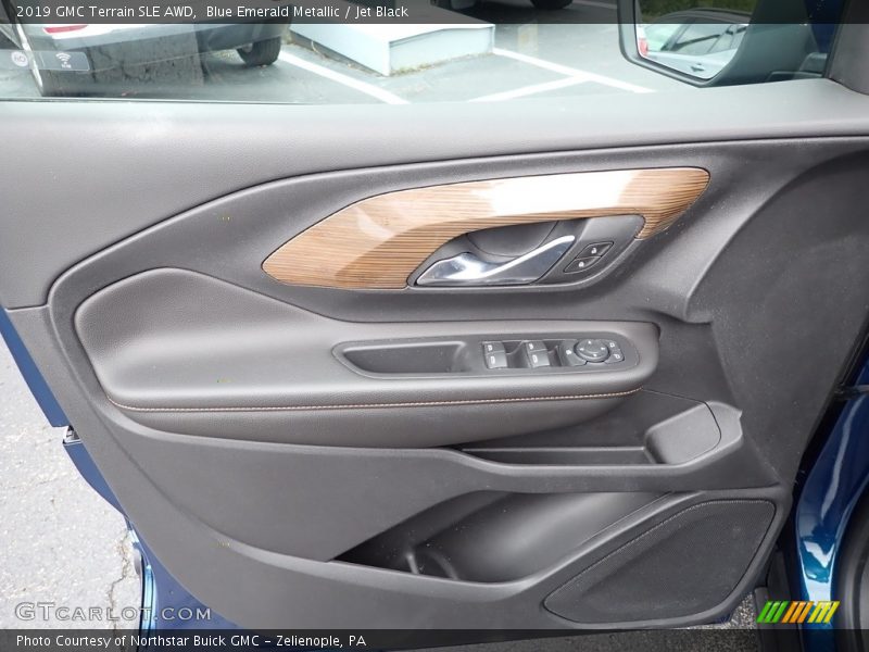 Blue Emerald Metallic / Jet Black 2019 GMC Terrain SLE AWD